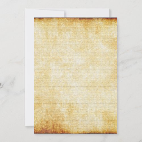 Background  Parchment Paper Invitation