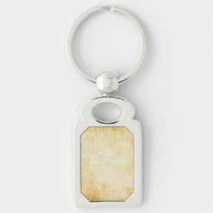 Background Parchment Paper Keychain