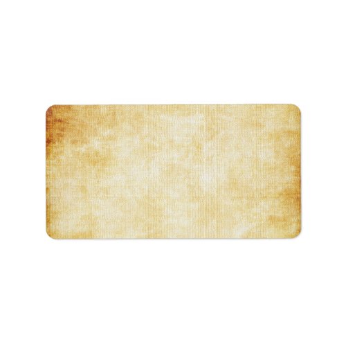 Background  Parchment Paper Label