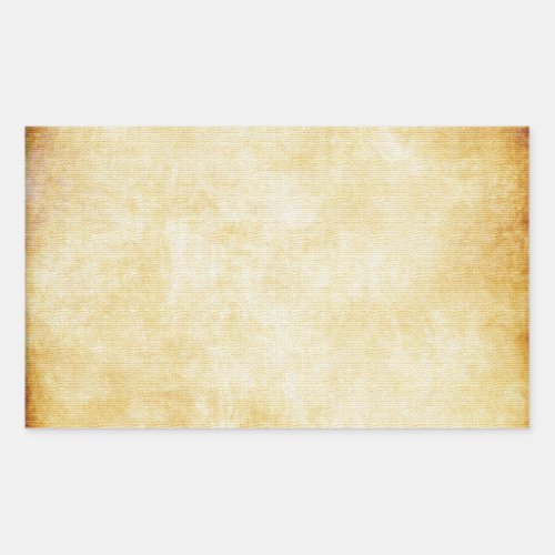 Background  Parchment Paper Rectangular Sticker