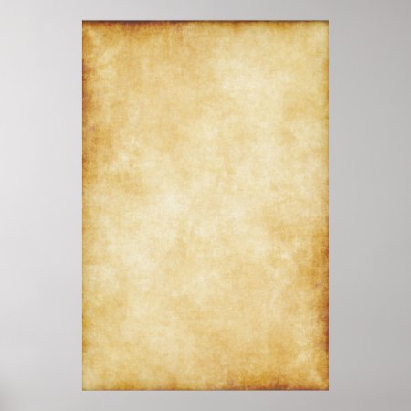 Background Parchment Paper Template Poster