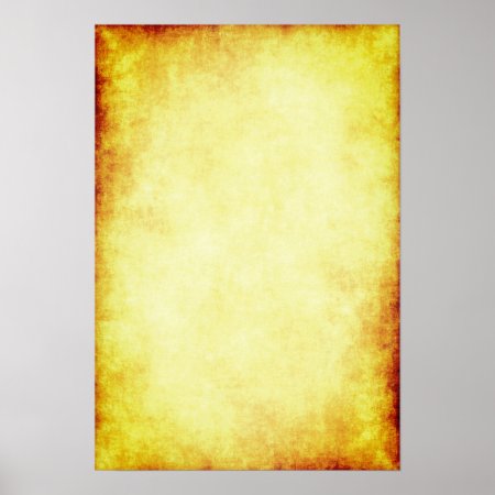 Background Parchment Paper Template Poster