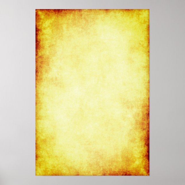 Background Parchment Paper Template Poster (Front)