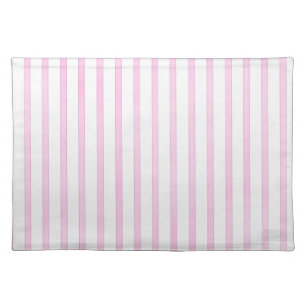 Background Pink Watercolor Stripes Placemat