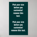 Background Poster Blanks Large To Small See Notes at Zazzle