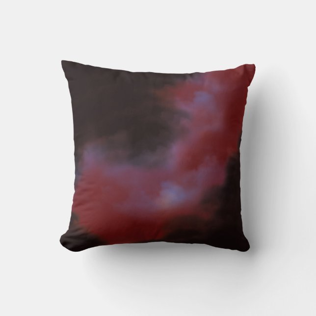 background - red & gray background_00001 throw pillow (Front)