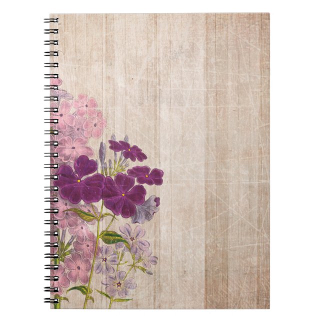 Background scrapbooking paper notebook (Front)