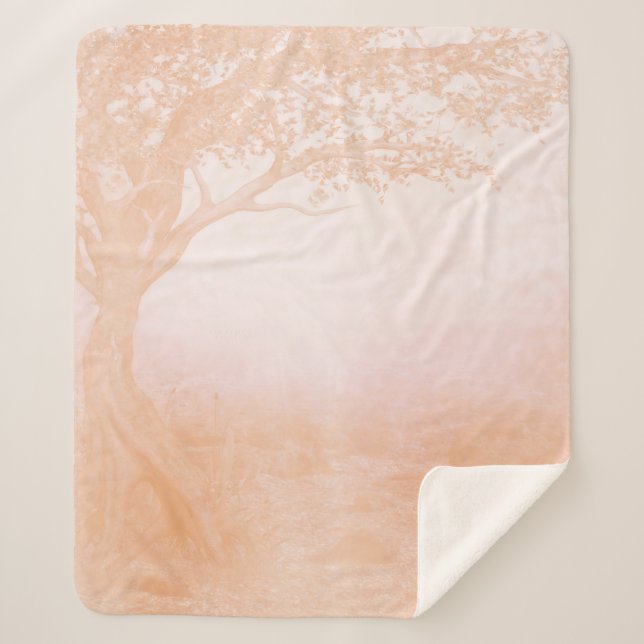 Background scrapbooking texture sherpa blanket (Front)