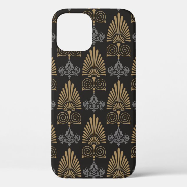 Background seamless pattern in art deco style, wal Case-Mate iPhone case (Back)