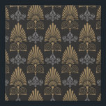 Background seamless pattern in art deco style, wal faux canvas print<br><div class="desc">Background seamless pattern in art deco style,  wallpaper texture,  vintage image</div>