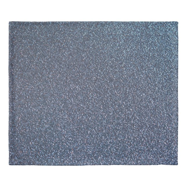 Background silver glitter duvet cover (Front)