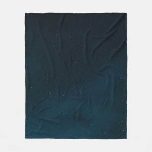 Background space universe galaxy fleece blanket