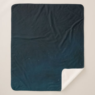 Background space universe galaxy sherpa blanket