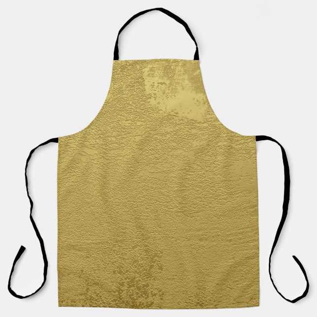 Background structure texture gold apron (Front)