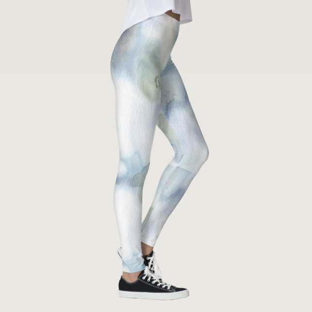Background Texture Abstract Paper Leggings (Right)