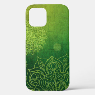 Background Texture Green Yellow iPhone 12 Pro Case