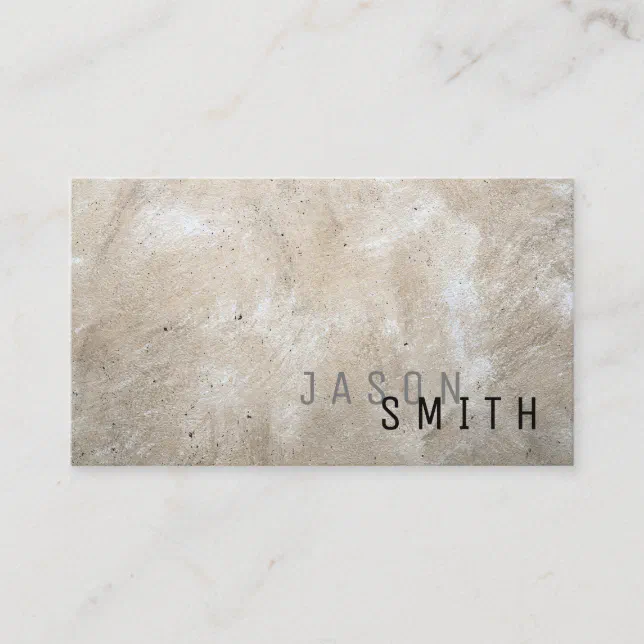 Background Texture | Modern Text Business Card | Zazzle