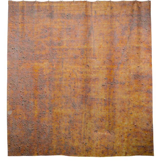 Background texture of Rusted steelabstract, aged,  Shower Curtain (Front)