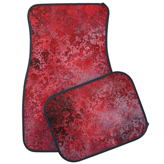 Background texture structure car floor mat (Set)