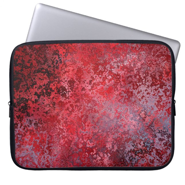Background texture structure laptop sleeve (Front)