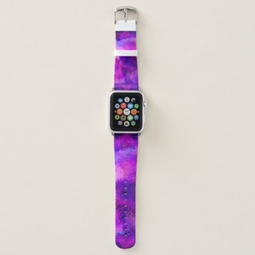 Background texture template purple apple watch band