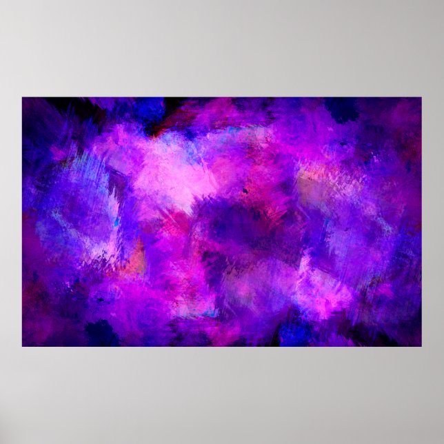 Background texture template purple poster (Front)