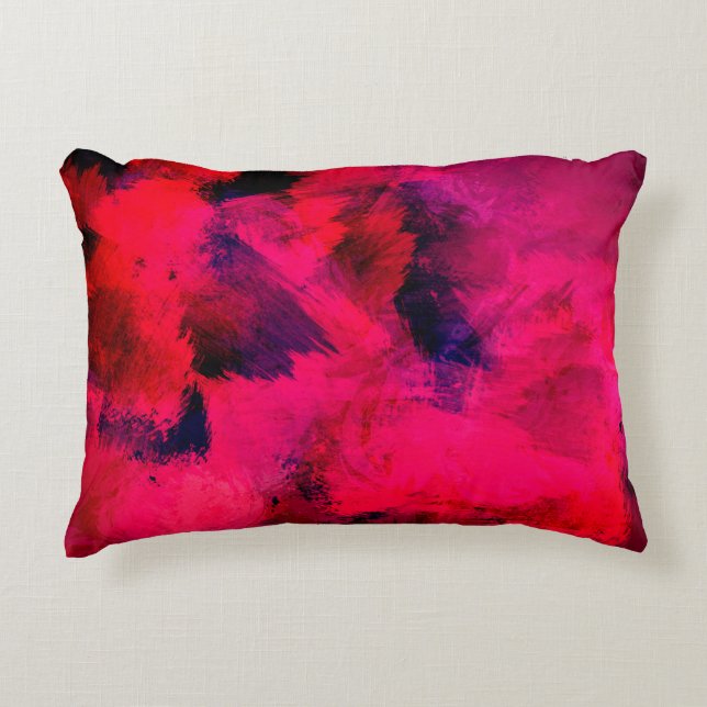 Background texture template red accent pillow (Front)