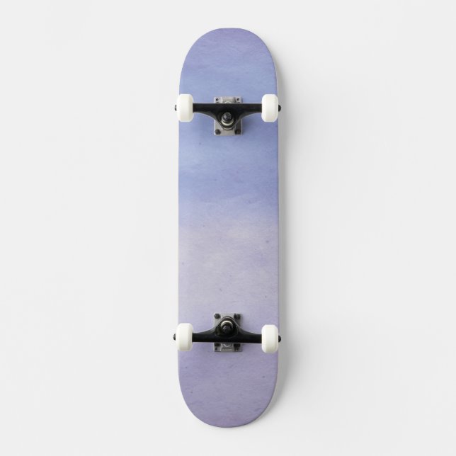 Background- Texture Watercolor Paper 2 Skateboard Deck (Front)