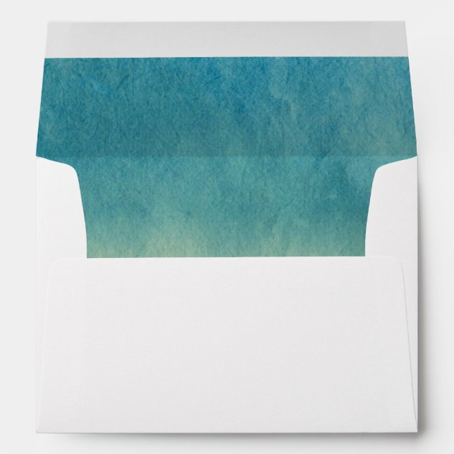 Background- Texture Watercolor Paper Envelope (Back (Bottom))