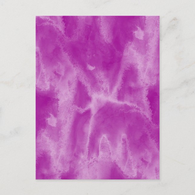 background texture watercolor purple seamless postcard (Front)