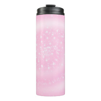 Background transparent star strudel thermal tumbler
