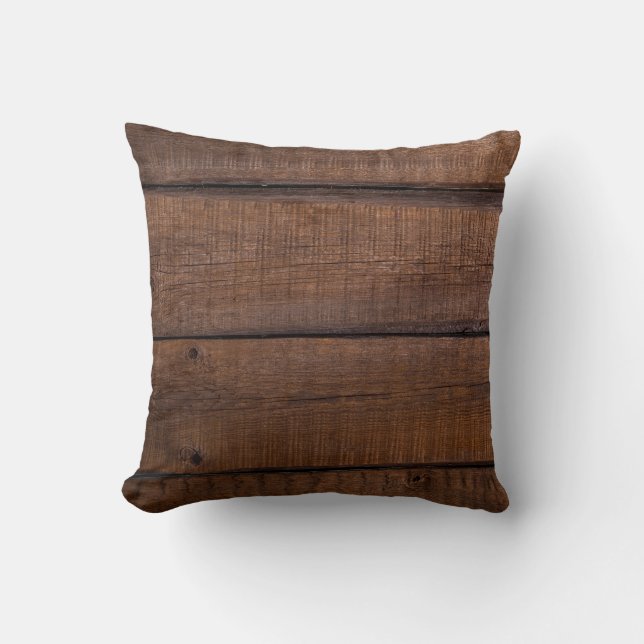 Background tree wood texture throw pillow (Front)
