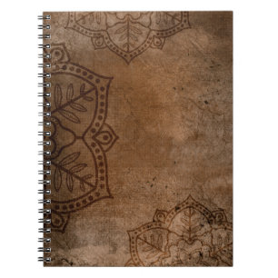 Background vintage grunge scratch notebook