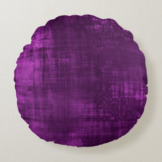 Background wallpaper paint lines round pillow (Front)