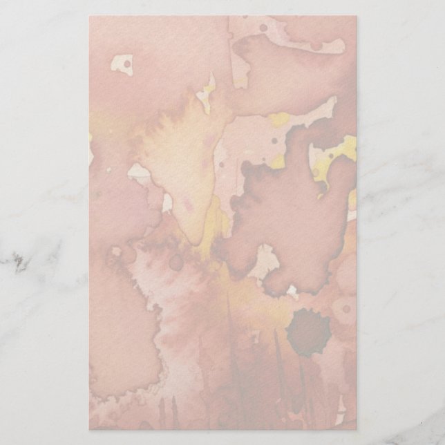 background watercolor 3 stationery (Front)