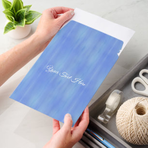 Background Watercolor - Blue 9c Envelope Mailers