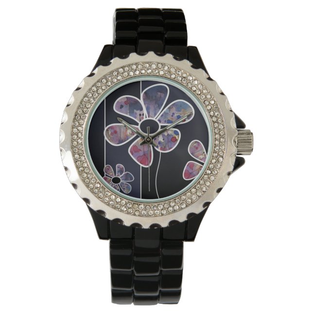 background watercolor watch (Front)