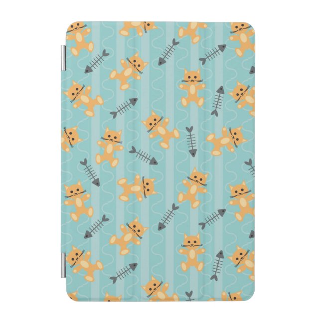 background with cats iPad mini cover (Front)