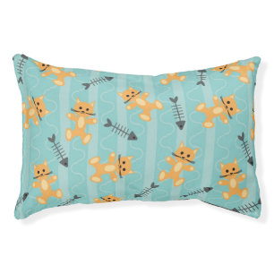 background with cats pet bed