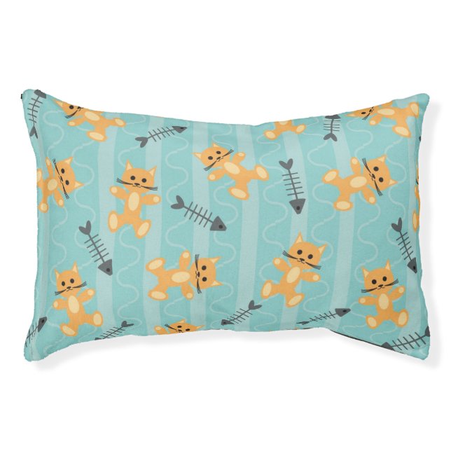 background with cats pet bed (Front)