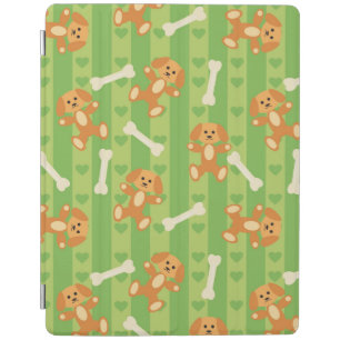 background with dogs and bones iPad smart cover