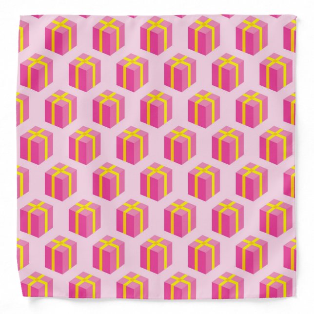 Background with gifts bandana (Front)