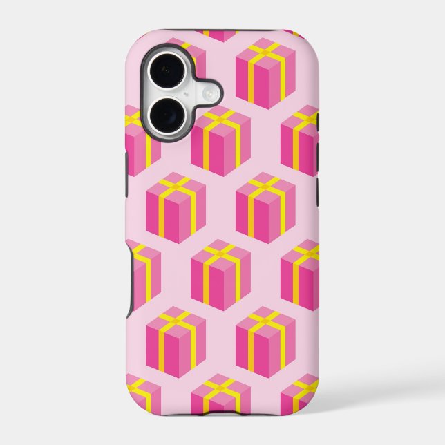 Background with gifts iphone case (Back)