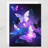 Background with Night Butterflies (Front/Back)