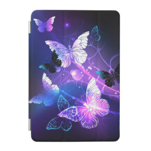 Background with Night Butterflies iPad Mini Cover