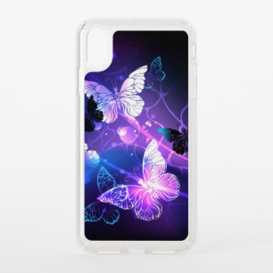Background with Night Butterflies Speck iPhone XS Max Case