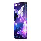 Background with Night Butterflies Uncommon Google Pixel Case (Back/Left)