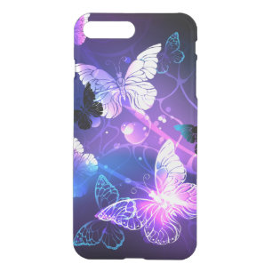Background with Night Butterflies iPhone 8 Plus/7 Plus Case