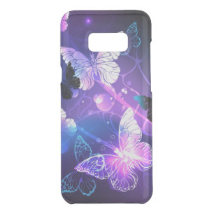 Background with Night Butterflies Uncommon Samsung Galaxy S8+ Case