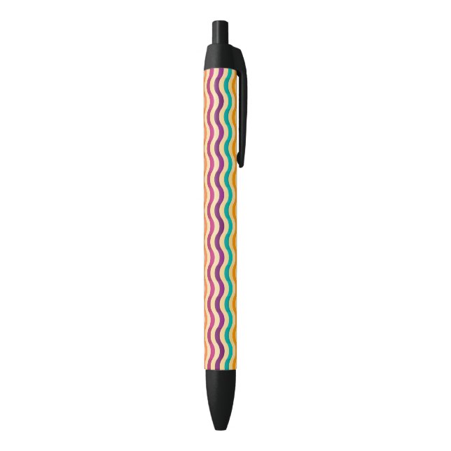 Background with stripes in retro 2 pen (Bottom (Vertical))